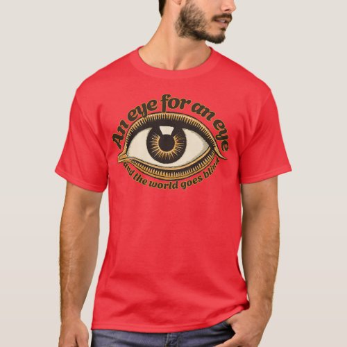 Vintage Eye Sign T_Shirt