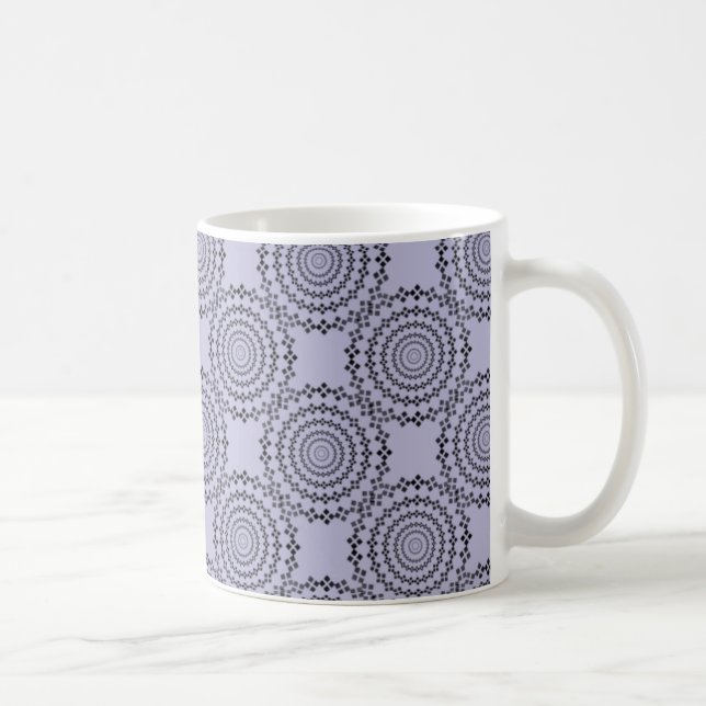 Vintage Fab Mug, Lilac Coffee Mug (Right)