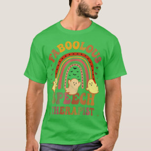 Vintage FABOOLOUS SPEECH THERAPIST Costume This Is T-Shirt