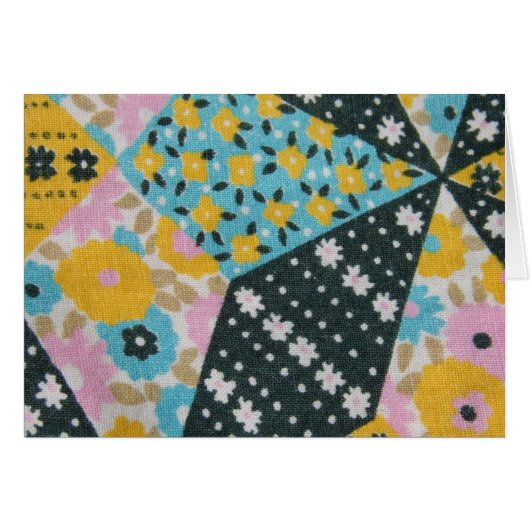 Vintage Fabric Cards (Front Horizontal)