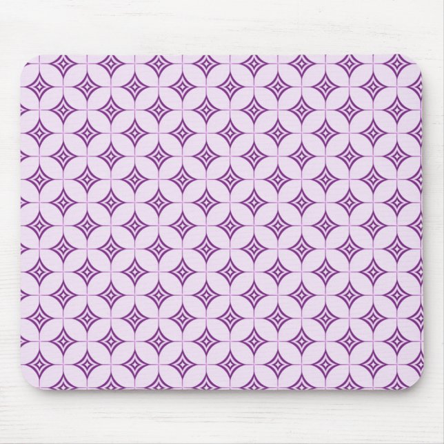 Vintage Fabulous Mousepad, Purple Mouse Pad (Front)