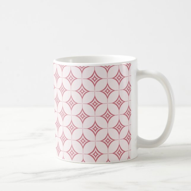 Vintage Fabulous Mug, Petal Pink Coffee Mug (Right)