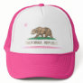 Vintage Fade California Republic Flag Trucker Hat