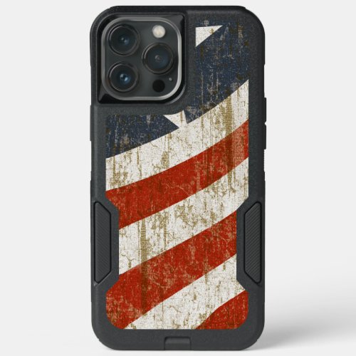 Vintage Faded American iPhone 13 Pro Max Case