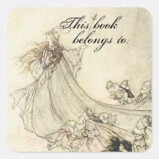 Vintage Faerie Book Plate