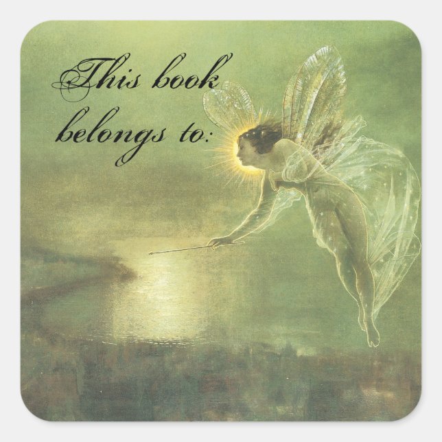Vintage Faerie Book Plate (Front)