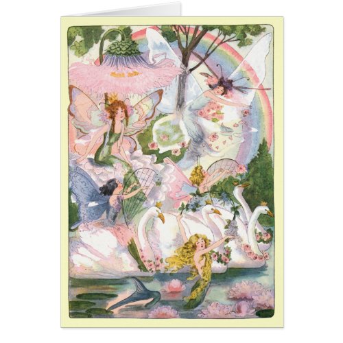 Vintage Faeries All Occation Cards