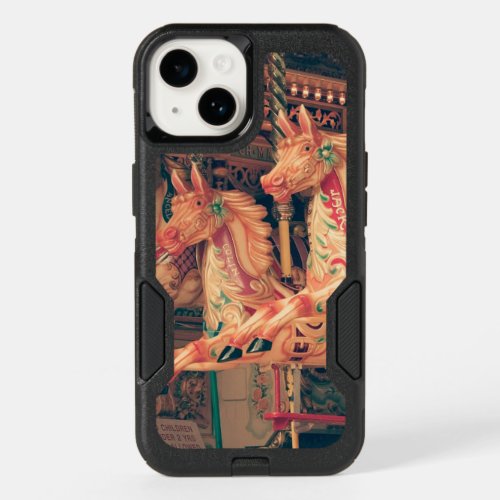 Vintage Fairground Carousel Horses OtterBox iPhone 14 Case