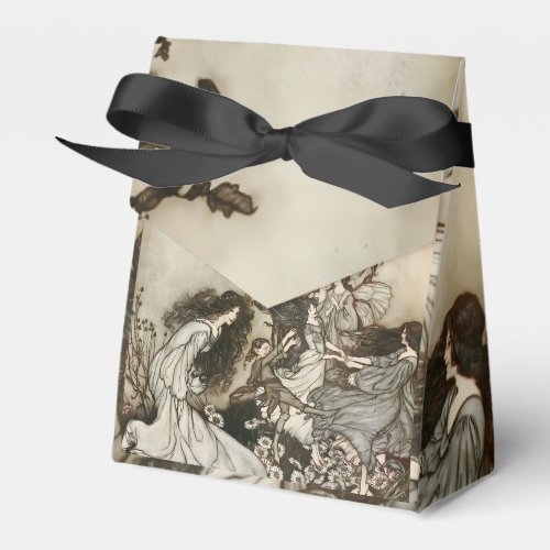 Vintage Fairies Arthur Rackham Art Favour Box