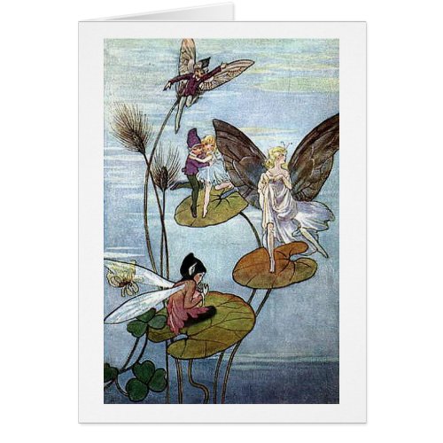 Vintage _ Fairies at the Lake