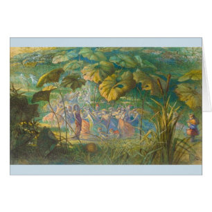 Vintage - Fairies Dancing in a Clearing, Cards