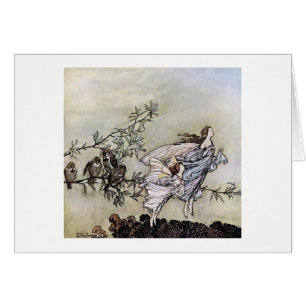 Vintage - Fairies in Flight, Cards