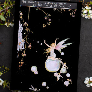 Vintage Fairies on Bubbles & Fantasy Castle Tissue Paper