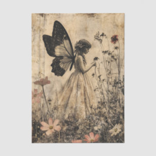 Vintage Fairy Butterfly Wings Decoupage Tissue Paper