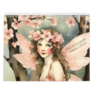 Vintage Fairy Calendar