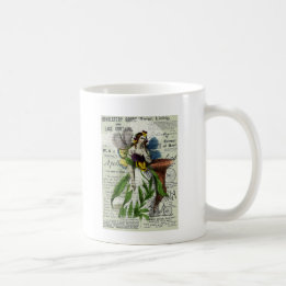 Vintage Fairy Collage Coffee Mug