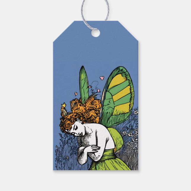 Vintage Fairy Gift Tags (Front)