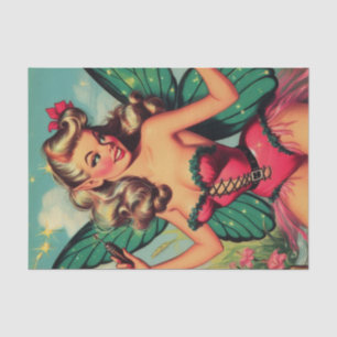 Vintage Fairy Girl Tissue Paper