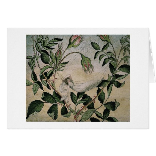 Vintage - Fairy in a Hammock, Cards (Front Horizontal)