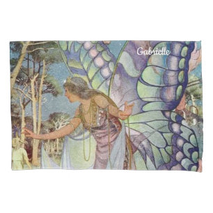 Vintage Fairy Pillow Case