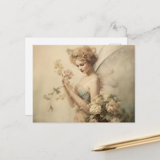 Vintage Fairy Postcard