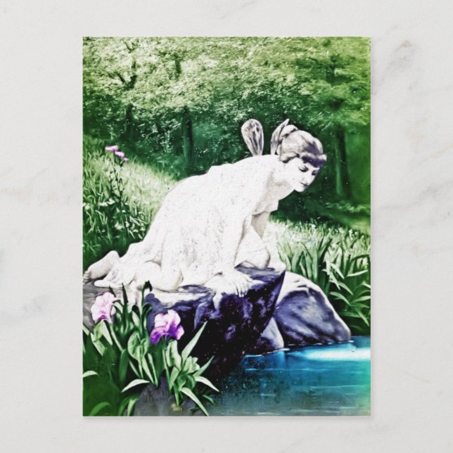 Vintage Fairy Postcard (Front)