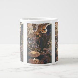 Vintage Fairy Tale, Aladdin and the Magic Lamp Large Coffee Mug