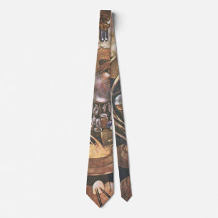 Vintage Fairy Tale, Aladdin and the Magic Lamp Neck Tie
