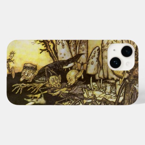 Vintage Fairy Tale Band of Workmen by Rackham Case_Mate iPhone 14 Case