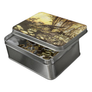 Vintage Fairy Tale, Band of Workmen by Rackham Jigsaw Puzzle