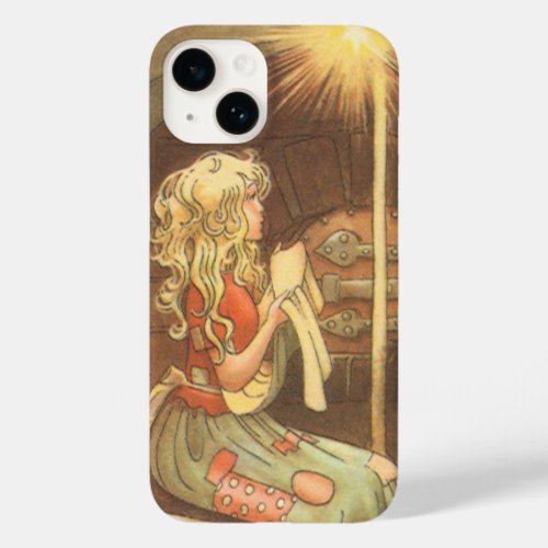 Vintage Fairy Tale Cinderella and Fairy Godmother Case_Mate iPhone 14 Case