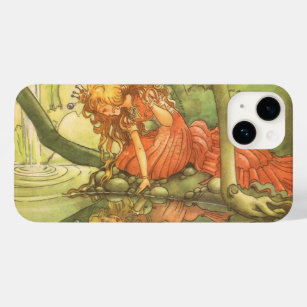 Vintage Fairy Tale, Frog Prince Princess by Pond Case-Mate iPhone 14 Case