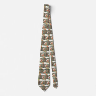 Vintage Fairy Tale, Hansel and Gretel Candy House Neck Tie