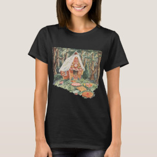 Vintage Fairy Tale, Hansel and Gretel Candy House T-Shirt