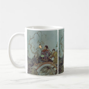 Vintage Fairy Tale, Nightingale by Edmund Dulac Coffee Mug