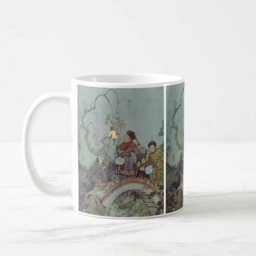 Vintage Fairy Tale Nightingale by Edmund Dulac Coffee Mug