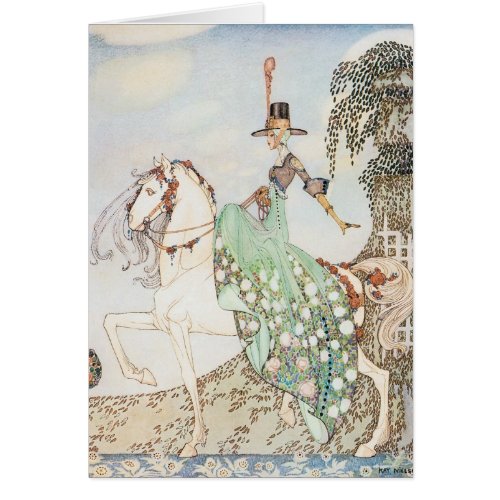 Vintage Fairy Tale Princess Minette Kay Nielsen