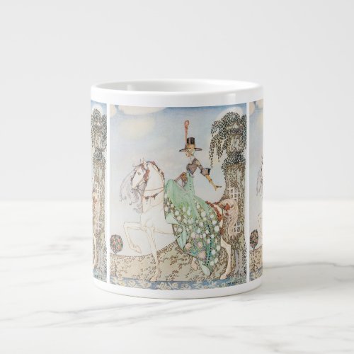 Vintage Fairy Tale Princess Minette Kay Nielsen Giant Coffee Mug
