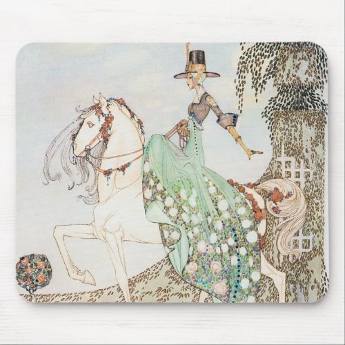 Vintage Fairy Tale Princess Minette Kay Nielsen Mouse Pad