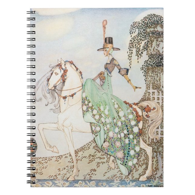 Vintage Fairy Tale, Princess Minette, Kay Nielsen Notebook (Front)