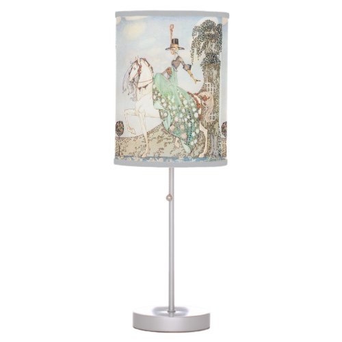 Vintage Fairy Tale Princess Minette Kay Nielsen Table Lamp