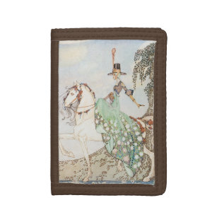 Vintage Fairy Tale, Princess Minette, Kay Nielsen Trifold Wallet