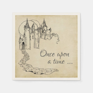 Vintage Fairy Tale Princess Napkins