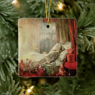 Vintage Fairy Tale, Stuff that Dreams Are Made of Ceramic Ornament