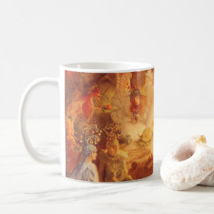 Vintage Fairy Tale The Captive Robin by Fitzgerald Coffee Mug