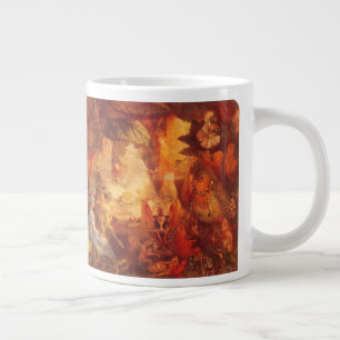 Vintage Fairy Tale The Captive Robin by Fitzgerald Giant Coffee Mug
