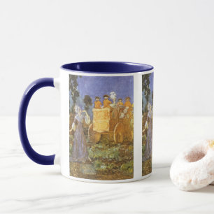 Vintage Fairy Tales Cinderella and Fairy Godmother Mug