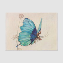 Vintage Fairytale Butterfly Fairy Decoupage