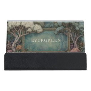 Vintage Fairytale Ornate Frame Desk Business Card Holder