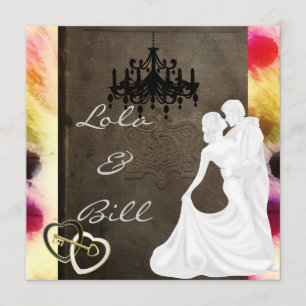 Vintage Fairytale Wedding Invitation